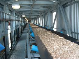 Monster belting | Belt conveyors for wood chips