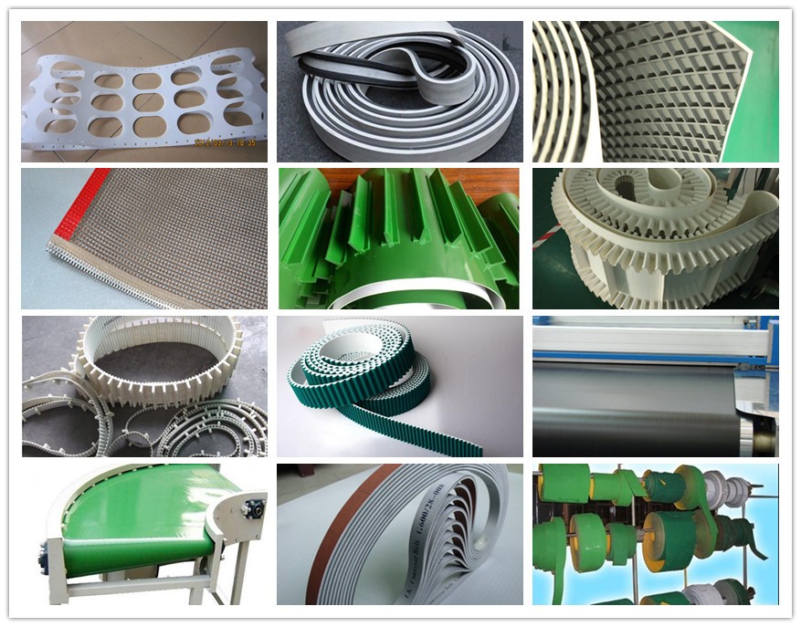 green pvc belt industrial belts