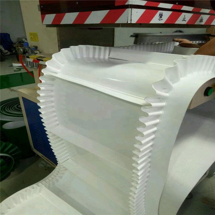 PU belt with sidewall