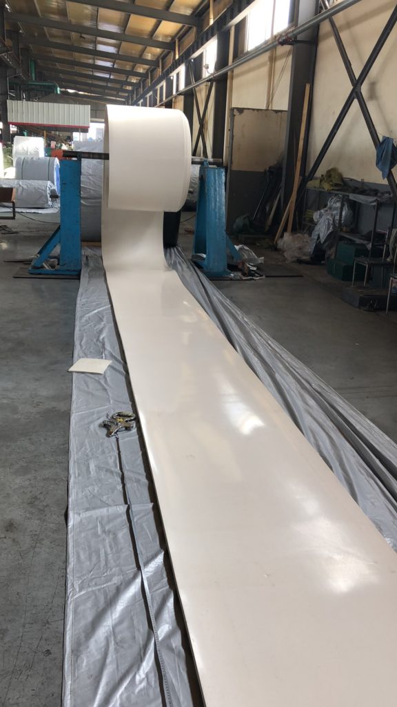 Monster belting | White Nitrile Conveyor Belt