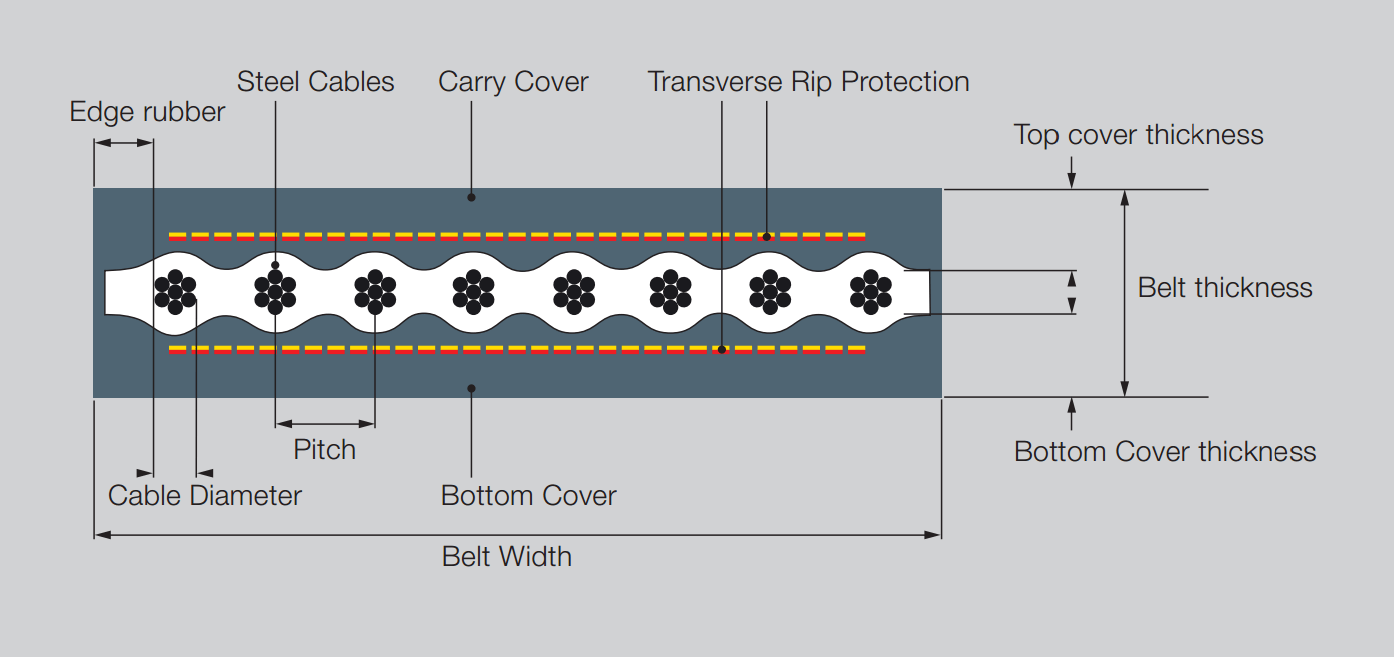 Transverse Rip Protection belt