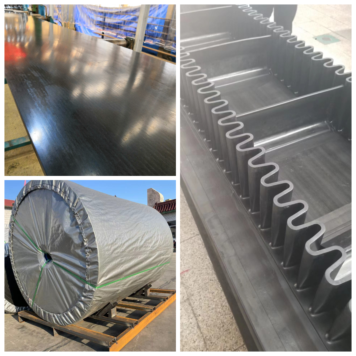 Monster belting | hot vulcanized Sidewall cleats Conveyor Belts