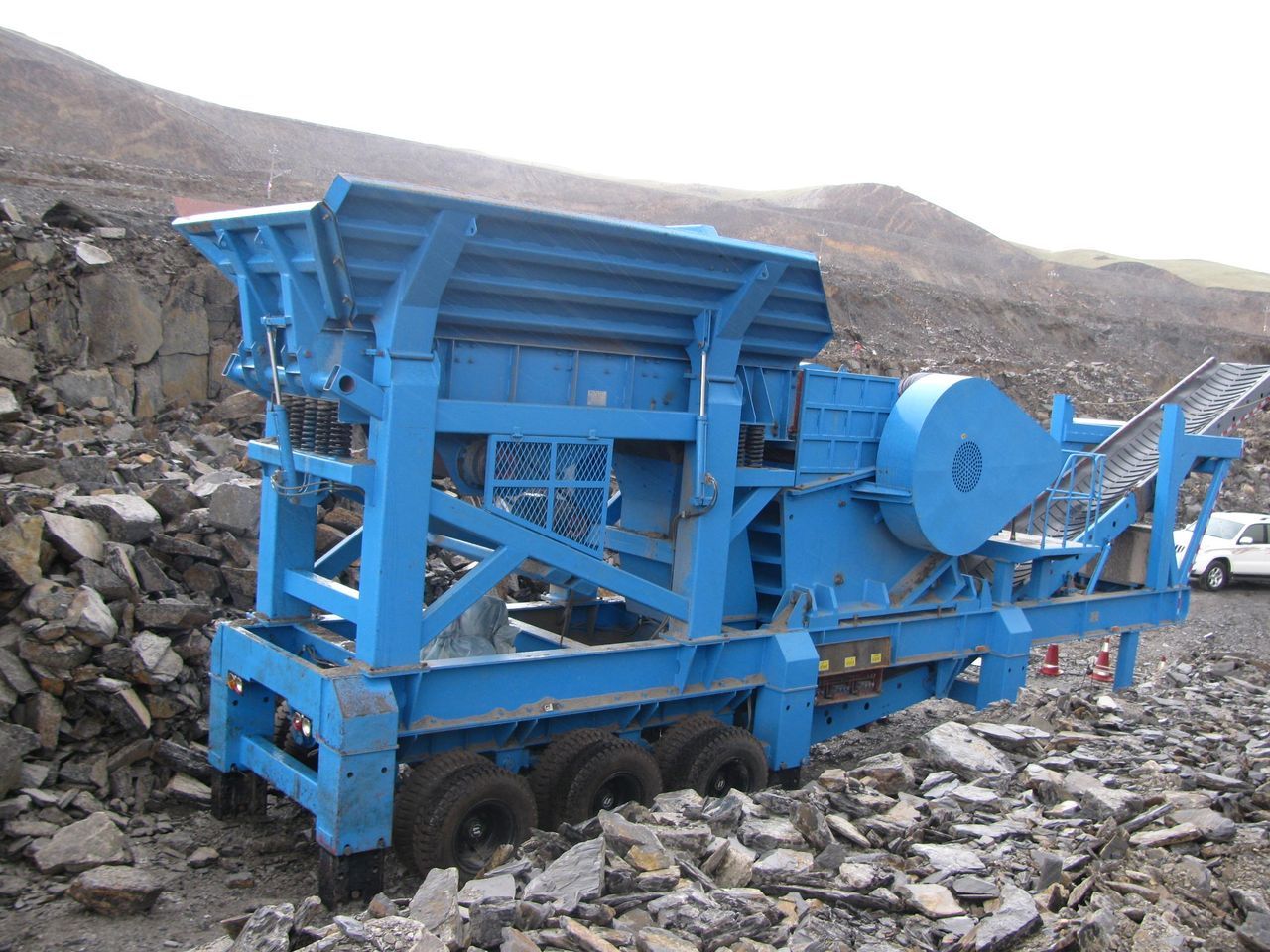 Monster belting | Bandes transp. de caoutchouc à Chevrons