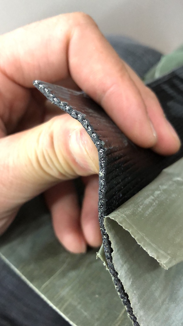 Polyester or Nylon breaker ply