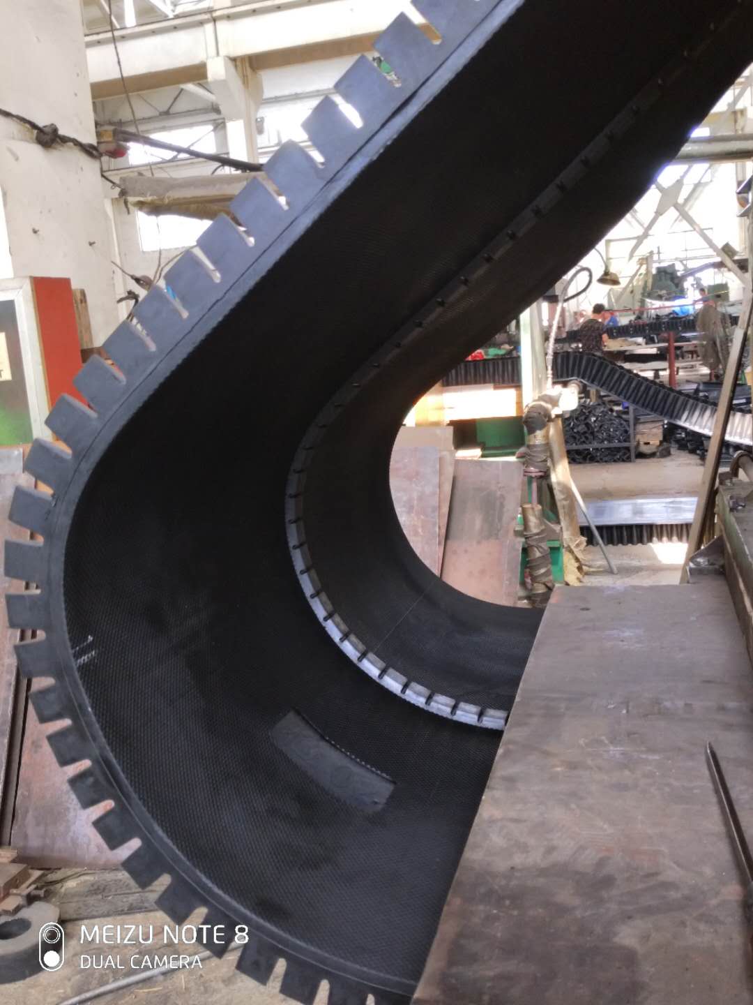 coal feeder sidewall conveyor belting (1)