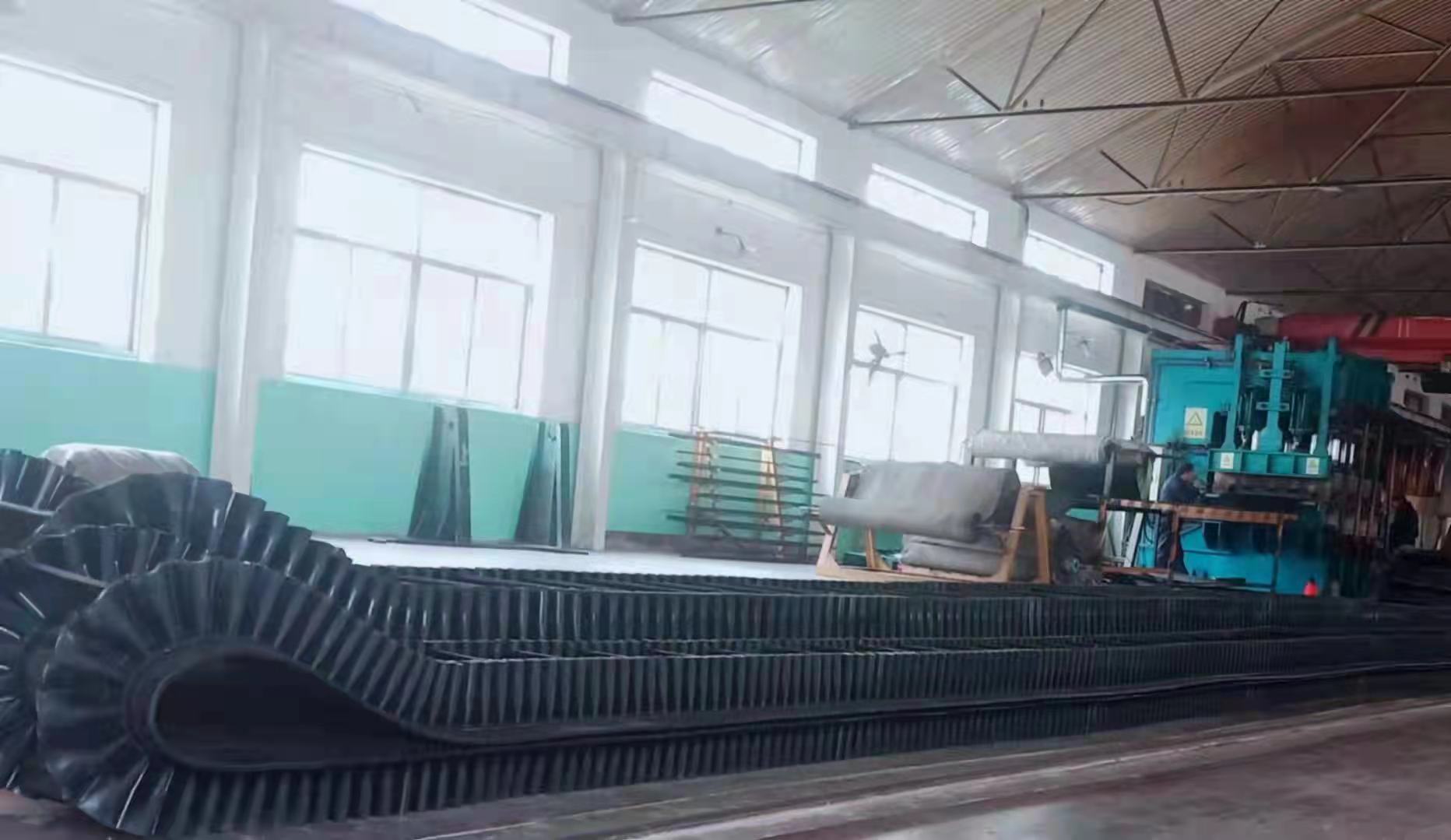 corrugated sidewall conveyor belt