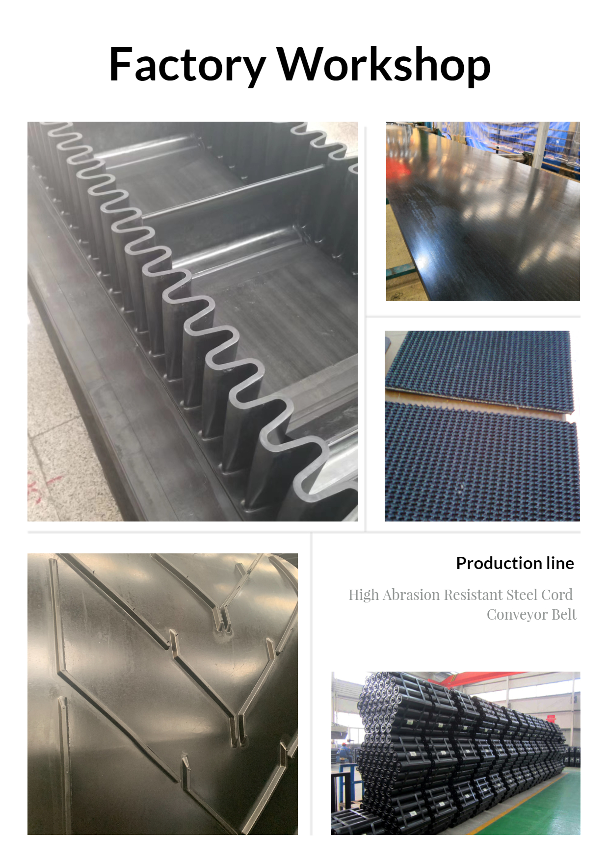 steel cord conveyor belt specications